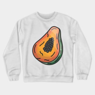 Papaya Fruit Crewneck Sweatshirt